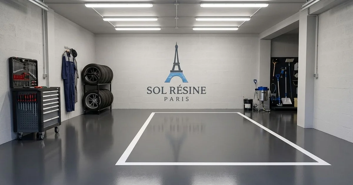 Sol Résine Époxy pour Garage