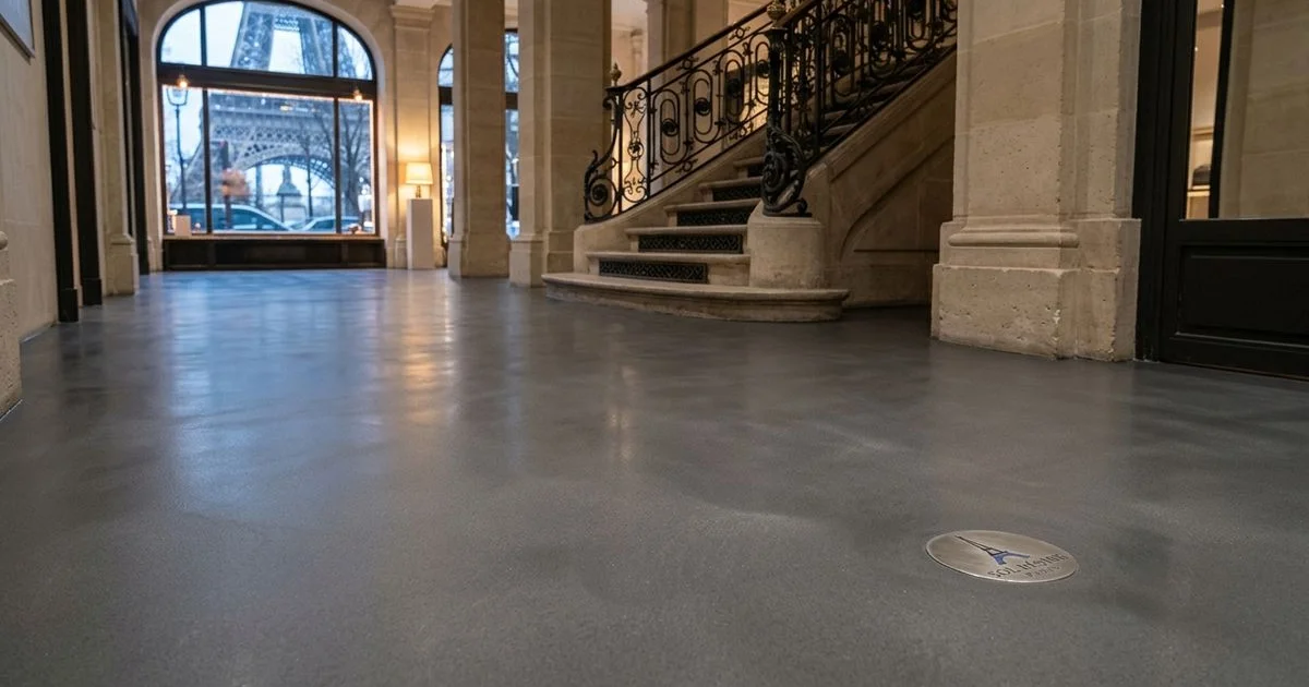 Sol Résine Époxy pour Local Commercial