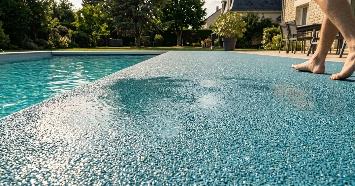 Sol Résine Époxy pour Terrasse