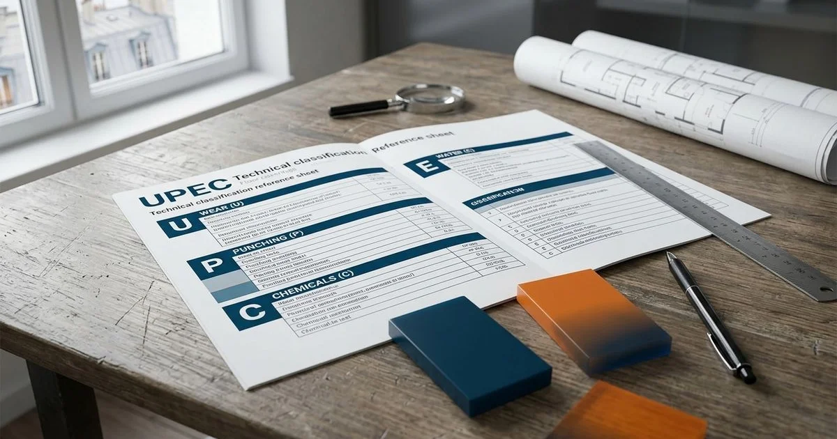 Tableau de référence classement UPEC pour local commercial